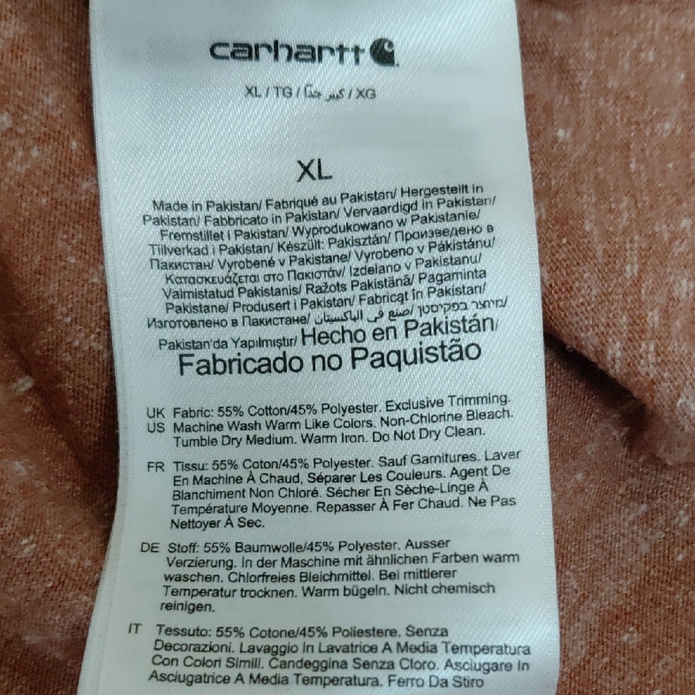 Carhartt Loose Fit Tee - Heathered Rust - Picture 7 of 10